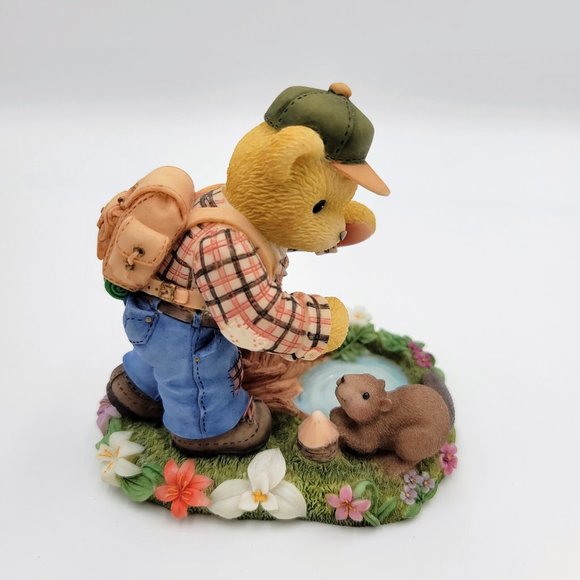 Cherished Teddies Cameron Canadian Exclusive Beaver Figurine 1998 Vintage 508659 - Picture 7 of 10